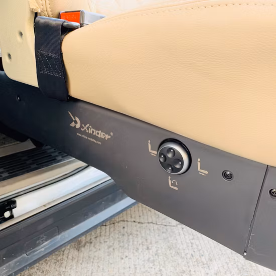 バンおよび乗用車用セーフティカー回転シート